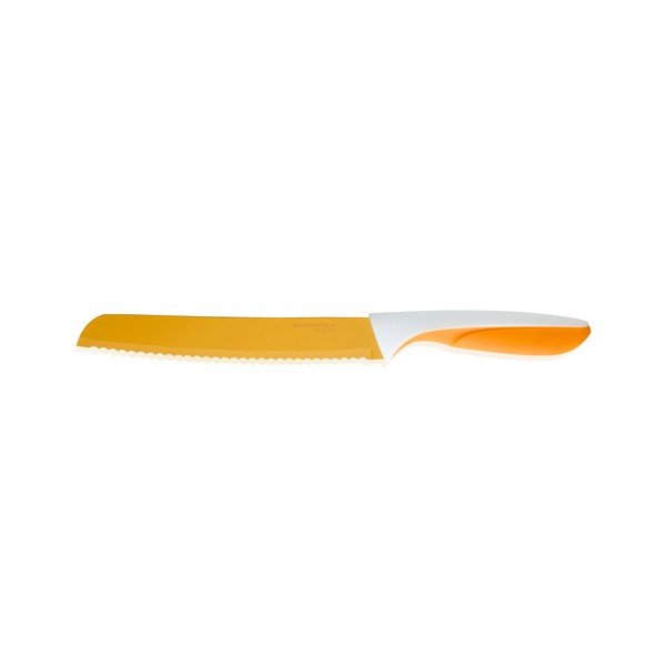 Oranžový nůž na chléb Brandani Anti-Stick
