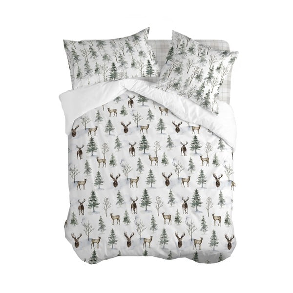 Lenzuolo di cotone Basic , 140 x 200 cm Mystical Winter - Happy Friday-image-2