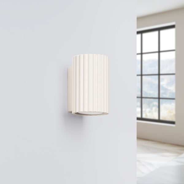 Lampada da parete color crema Gleam – Sollux-image-3