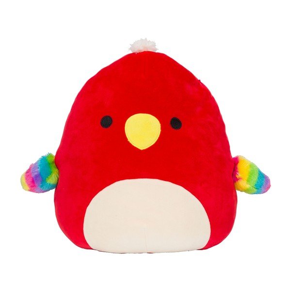 Pappagallo di peluche, altezza 40 cm Paco - SQUISHMALLOWS