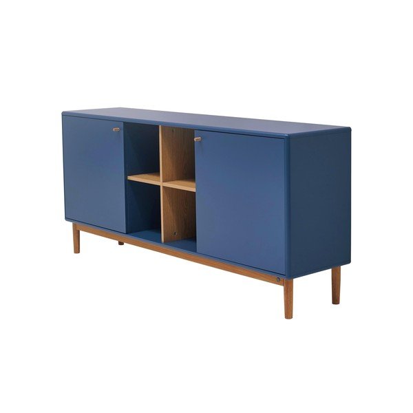 Cassettiera bassa blu scuro 175x80 cm Color Living - Tom Tailor-image-2