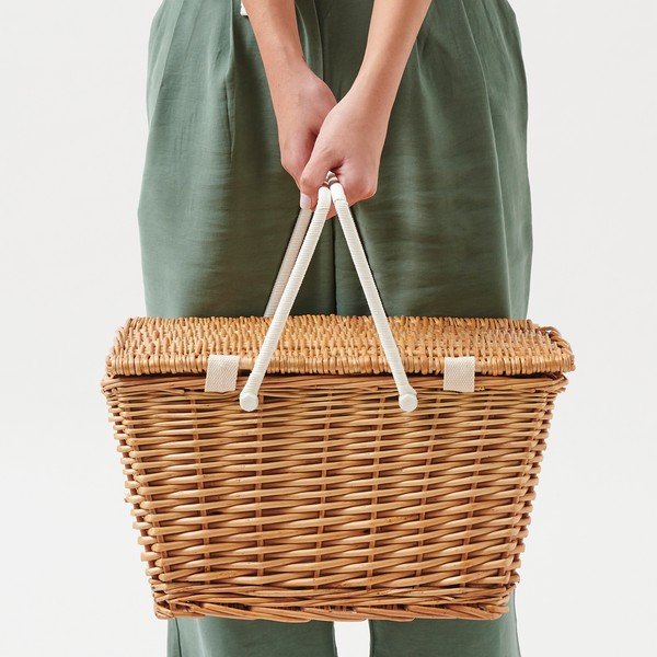 Cestino da picnic , 35 x 23 cm Natural - Sunnylife-image-1
