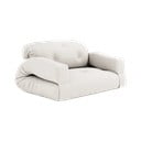 Divano bianco-beige 140 cm Hippo - Karup Design