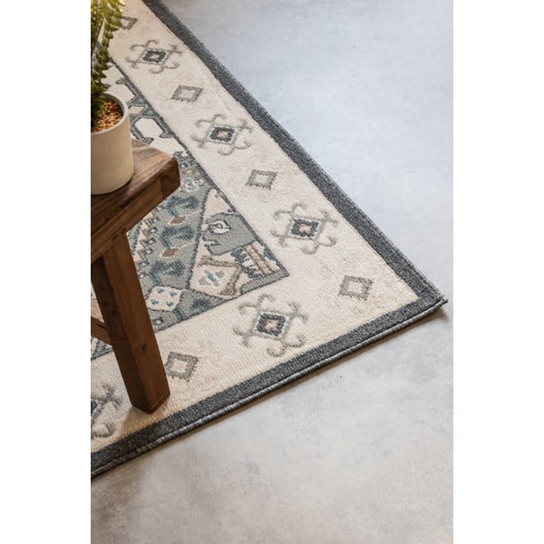 Tappeto grigio e crema 200x280 cm Terrain - Hanse Home-image-4