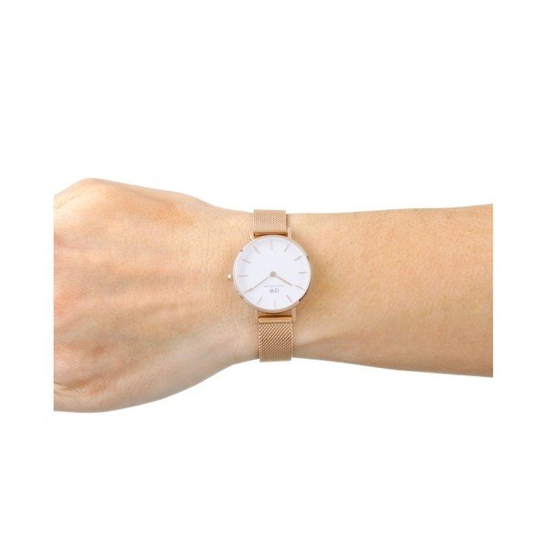 Orologio da donna in oro rosa Petite Mel, ⌀ 28 mm - Daniel Wellington-image-3