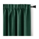 Tenda parzialmente oscurante verde scuro 140x245 cm Kierra – Restilo