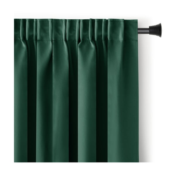 Tenda parzialmente oscurante verde scuro 140x245 cm Kierra – Restilo