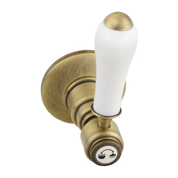 Rubinetto per doccia color bronzo da incasso (con due uscite) Antea – Sapho-image-2