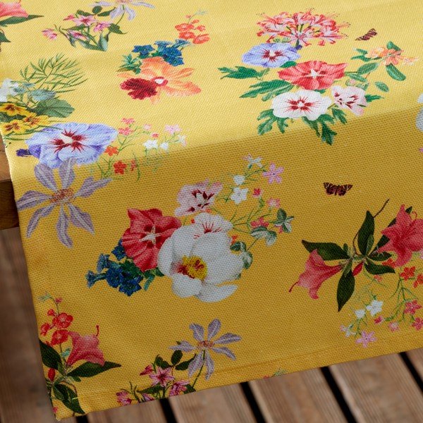 Runner da tavola in cotone 33x220 cm Exotic Garden - RHS-image-1