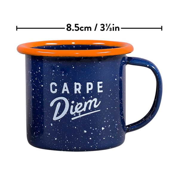 Tazze smaltate blu in set da 2 0,12 l - Gentlemen's Hardware-image-2