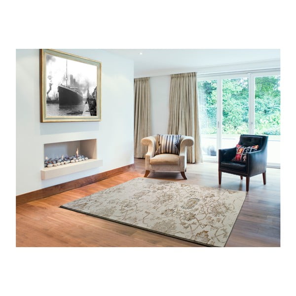 Tappeto beige Fusion, 60 x 120 cm - Universal-image-2