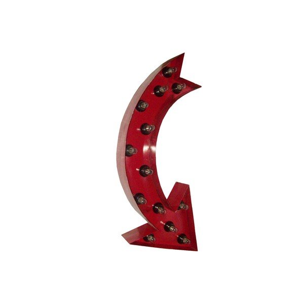 Decorazione da parete a forma di freccia, 75 cm - Antic Line