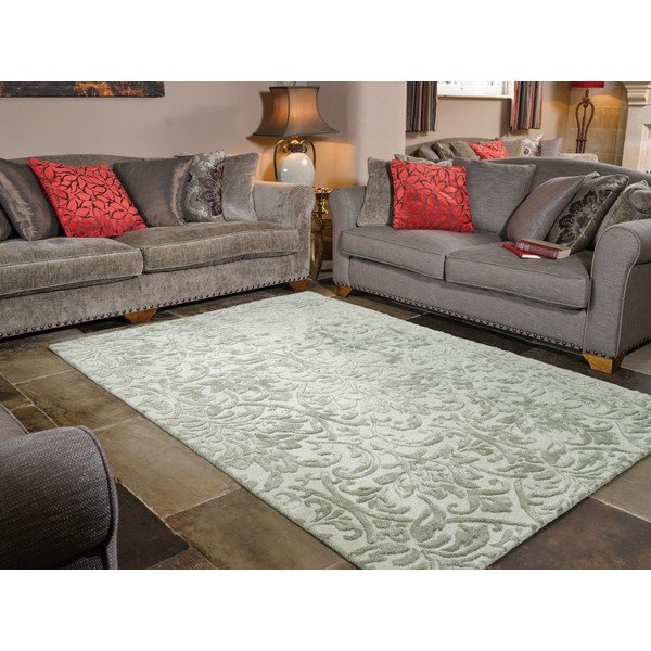 Tappeto Dorchester grigio tessuto a mano, 200 x 290 cm - Flair Rugs-image-1