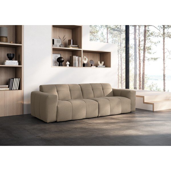 Divano beige 250 cm Chess - Furninova-image-4