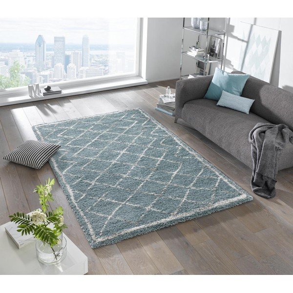 Tappeto blu , 80 x 150 cm Loft - Mint Rugs-image-4