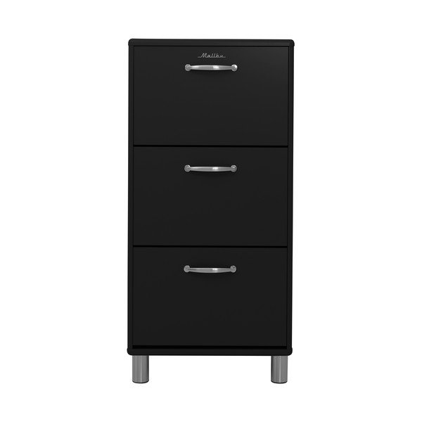 Scarpiera nera con cerniera Malibu - Tenzo-image-1