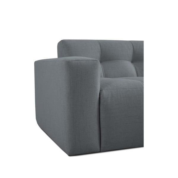 Divano angolare in grigio scuro (con penisola a sinistra) Maxel – Scandic-image-4