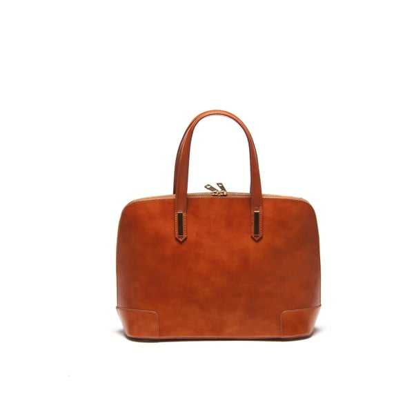 Kožená kabelka Luisa Vanini 364 Cognac-image-1