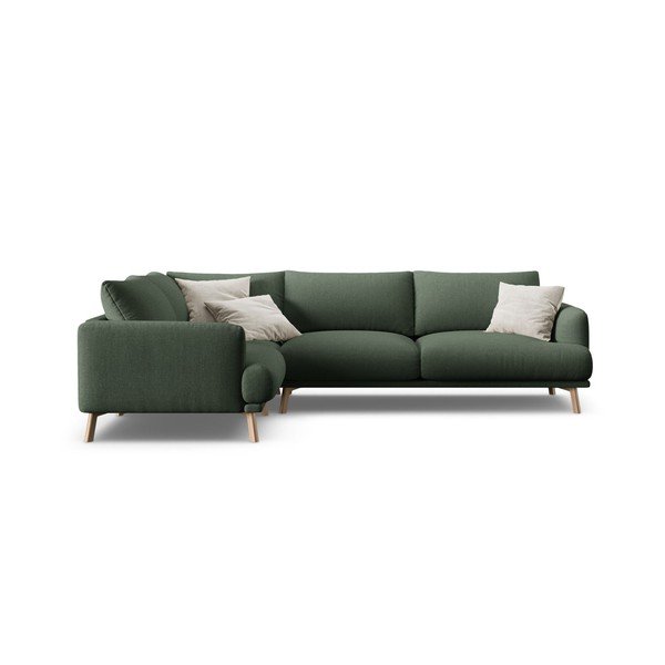 Divano angolare verde (con penisola a sinistra/con chaise lounge) Naomi – Micadoni -image-2