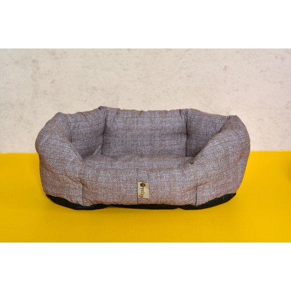 Biancheria da letto in cotone marrone chiaro 50x40 cm Bobík - Petsy-image-3