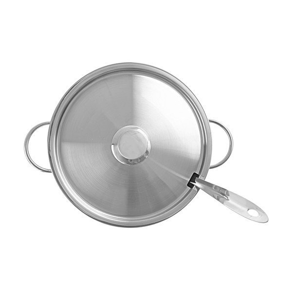 Ciotola argentata in acciaio inox ø 26 cm – Orion-image-2