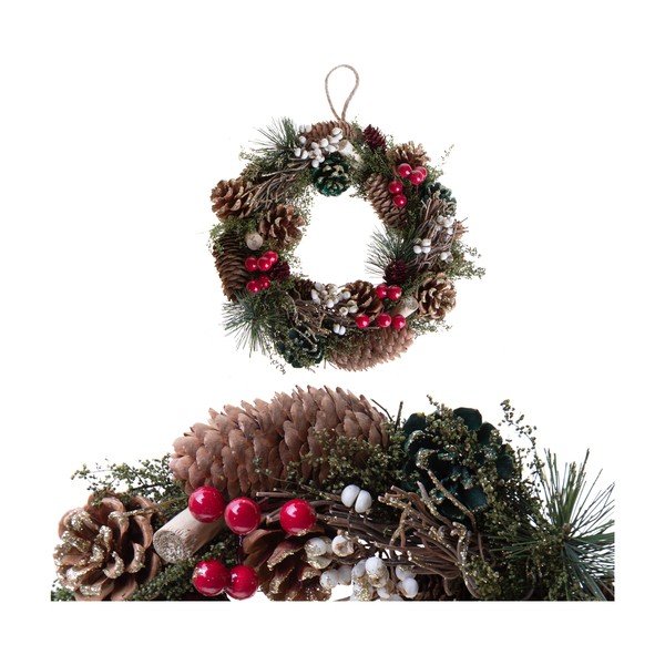 Ghirlanda natalizia ø 25 cm Berry & Pine – Brandani