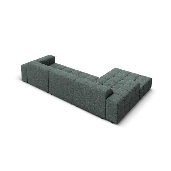 Divano angolare turchese (angolo sinistro) Chicago - Cosmopolitan Design-image-4