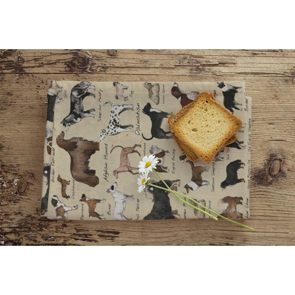 Asciugamano 70x50 cm Dogs - Little Nice Things-image-1