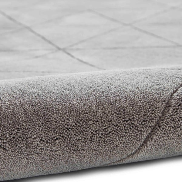 Tappeto di lana grigio, 150 x 230 cm Kasbah - Think Rugs-image-4