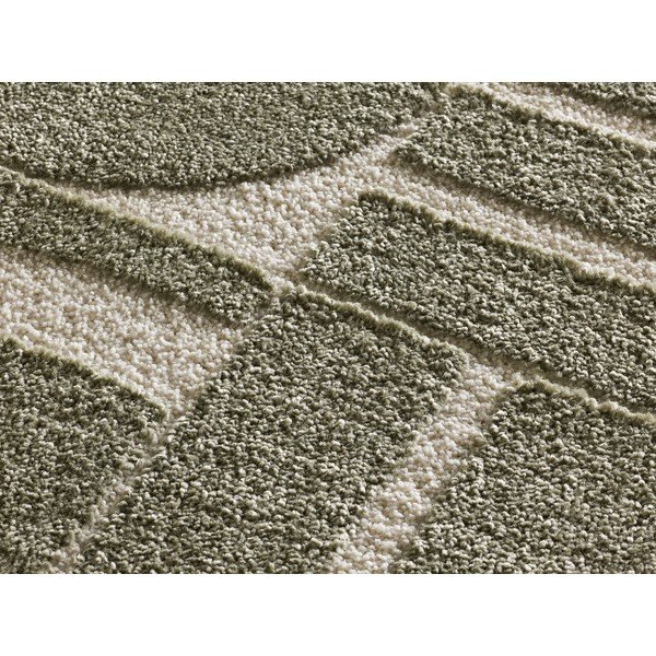Tappeto color kaki/beige 160x230 cm Candela – Universal-image-3