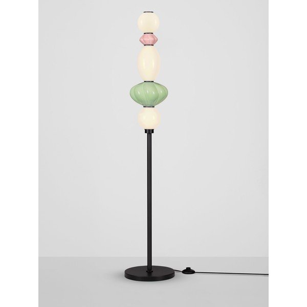 Lampada da terra LED in ceramica con paralume in ceramica/con paralume in vetro con intensità regolabile (altezza totale 136,5 cm) Oneta – Nova Luce-image-4