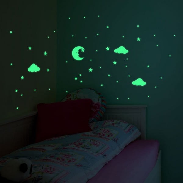 Adesivi murali Luna e Nuvole - Ambiance-image-3