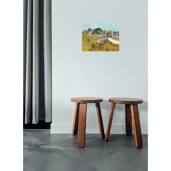 Riproduzione della Fattoria in Provenza di Vincent van Gogh, 40 x 30 cm Vincent van Gogh - Farmhouse in Provence - Fedkolor-image-1