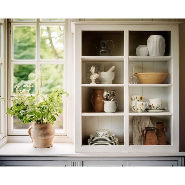 Ciotola bianca in porcellana con motivo floreale Hammershøi Summer - Kähler Design-image-3