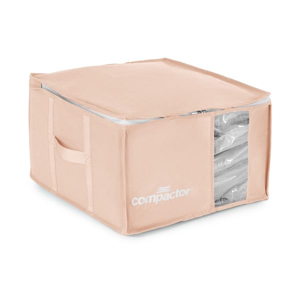 Organizer per vestiti sottovuoto in plastica 42x40x25 cm Pink Edition – Compactor