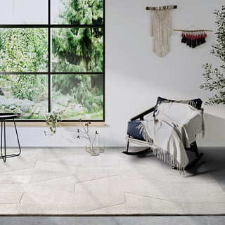 Tappeto color crema in lana tessuto a mano 160x230 cm Ursule - Villeroy&Boch