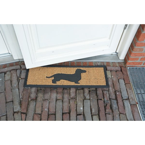 Tappetino in fibra di cocco Dog, 25 x 75 cm - Esschert Design-image-1