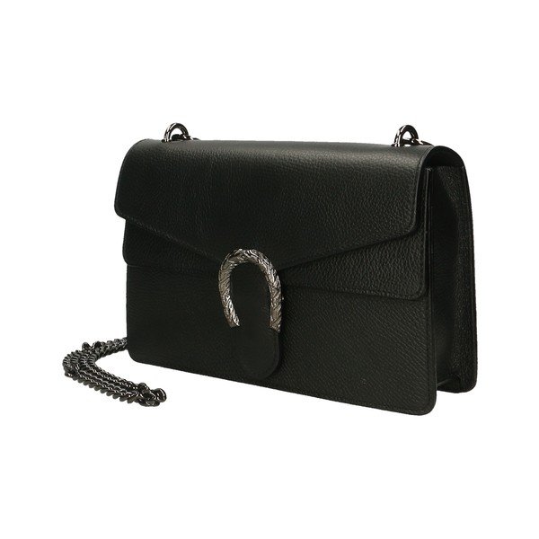 Borsa in pelle nera - Chicca Borse-image-1