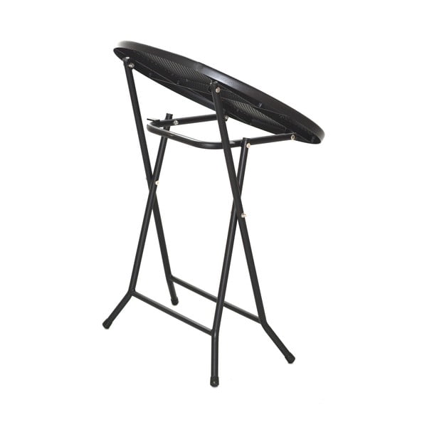 Tavolo da pranzo rotondo da giardino in metallo ø 60 cm - Rojaplast-image-2