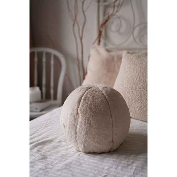 Cuscino decorativo in micropile ø 25 cm Top – Mioli Decor-image-1