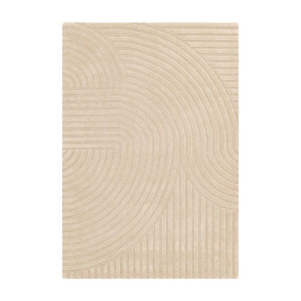 Tappeto in lana beige 120x170 cm Hague - Asiatic Carpets