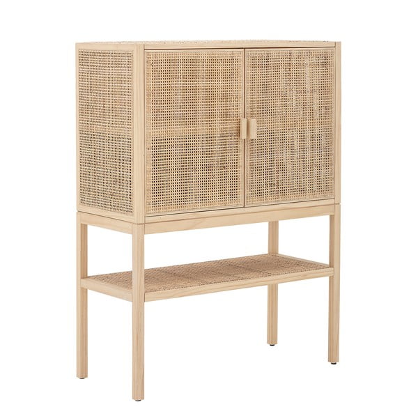 Cassettiera naturale con gambe in legno di pino Sanna - Bloomingville-image-4