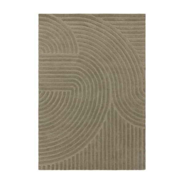 Tappeto in lana kaki 160x230 cm Hague - Asiatic Carpets