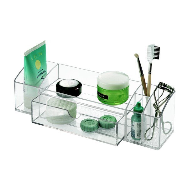 Organizzatore trasparente con cassetto Med+, lunghezza 30,5 cm - iDesign