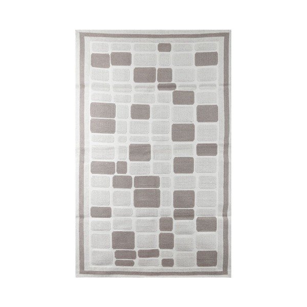 Tappeto Crema Piastrelle, 80 x 150 cm - Unknown
