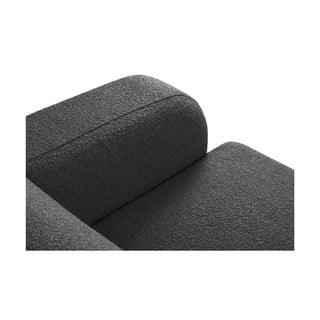 Divano in tessuto bouclé grigio scuro 170 cm Molino - Micadoni Home