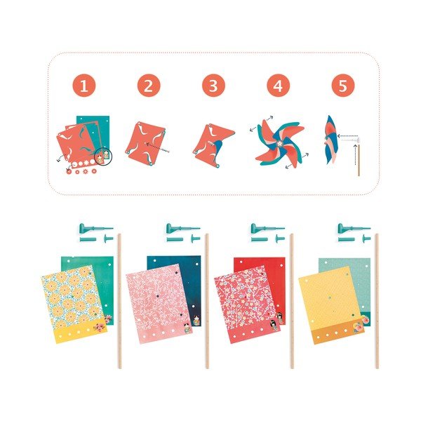 Set creativo DIY Windmill - Djeco-image-2