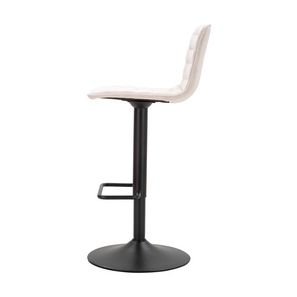 Sgabello da bar bianco e nero con altezza regolabile (altezza seduta 61 cm) Malia - Mauro Ferretti-image-3