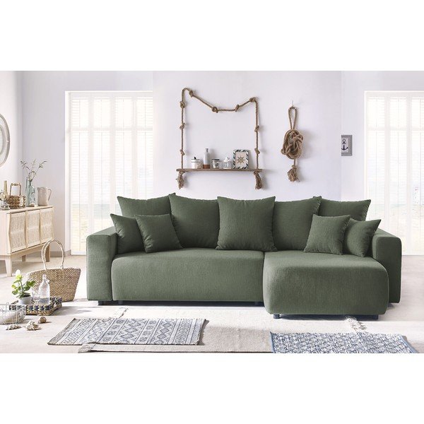 Divano letto verde Envy - Bobochic Paris-image-1