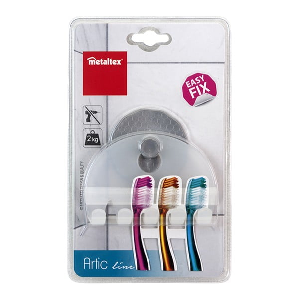 Porta spazzolino da denti Artic - Metaltex-image-2